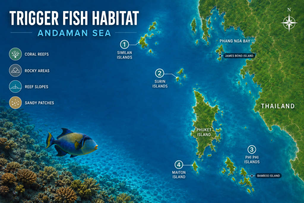 Trigger Fish Habitat